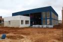 Construção da nova sede do Detran em São José dos Pinhais está na fase final. Foto: Henrick Loyola Porzycki