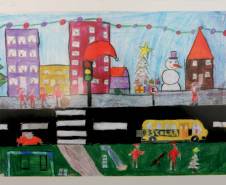 Piana recebe vencedor do concurso de desenho sobre trânsito