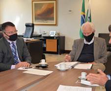 Diretoria do Detran se reúne com representantes do Sindicato dos Despachantes e vice-governador Darci Piana