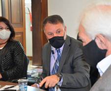 Diretoria do Detran se reúne com representantes do Sindicato dos Despachantes e vice-governador Darci Piana