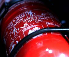 Carga de extintores devem ser substituída até o fim deste ano. Foto: Juliano Pedrozo/Detran