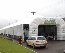 Cerca de oitocentas pessoas participaram das ações educativas promovidas pelo Departamento de Trânsito do Paraná (Detran).