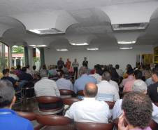 Chefes das Ciretrans se reúnem para discutir melhorias. Foto: Allan Marba/Detran