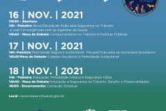 VI Fórum Estadual do Programa Vida no Trânsito do Paraná começa nesta terça (16)