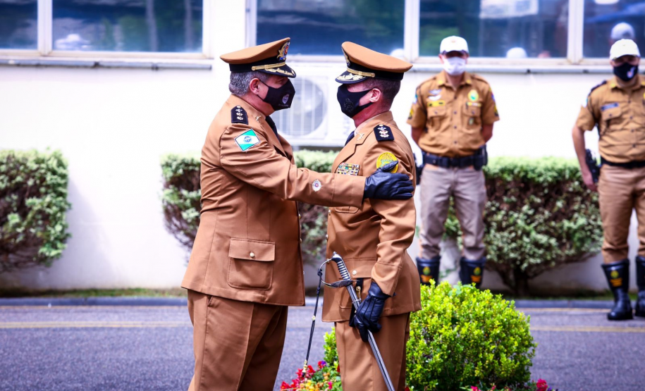 Detran participa da solenidade de troca de comando do BPTran