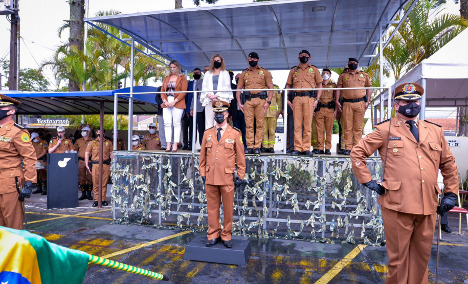 Detran participa da solenidade de troca de comando do BPTran