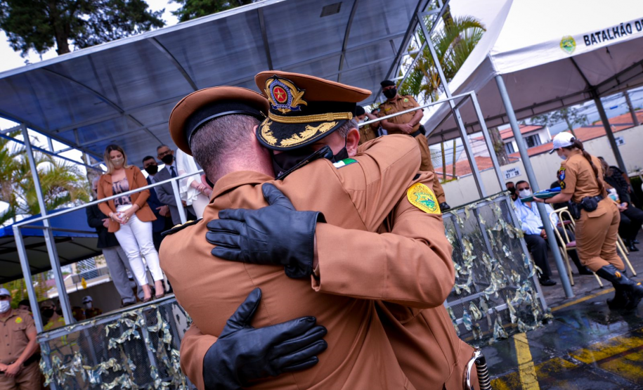 Detran participa da solenidade de troca de comando do BPTran