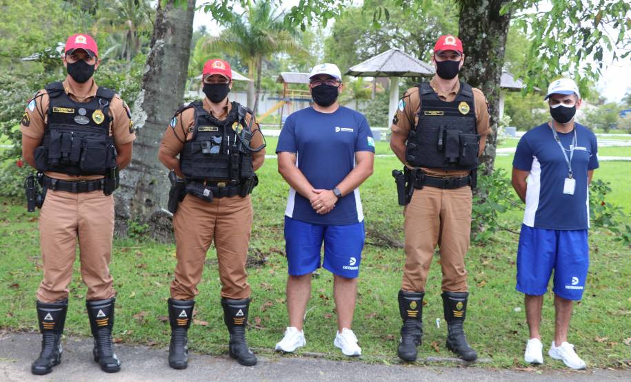 Detran e Batalhão de Polícia Rodoviária estimulam educação no trânsito no Litoral