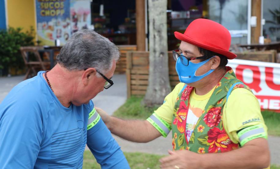 Detran e Batalhão de Polícia Rodoviária estimulam educação no trânsito no Litoral