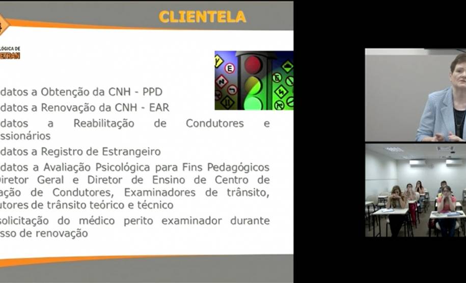 Detran debate trânsito com acadêmicos de Direito e Psicologia