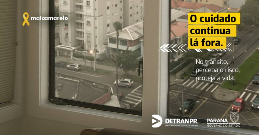 Detran-PR realiza lives para Campanha Maio Amarelo 2020 